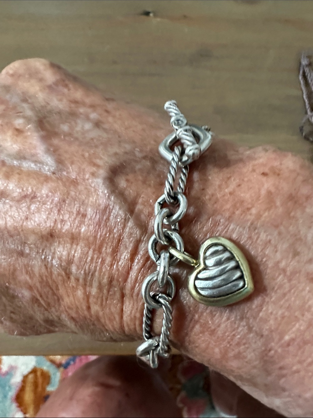 ❤️ David Yurman Figaro Toggle Bracelet - Picture 3 of 3
